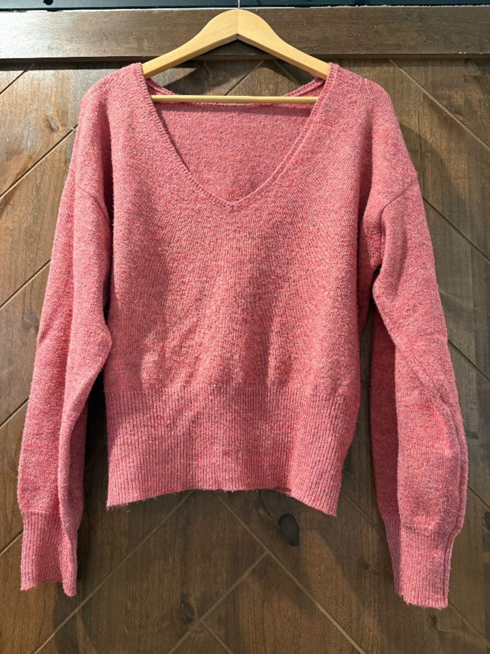 Carve Ruth Reversible Sweater - Heathered Henna (Large)